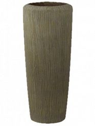 Composits Twist Vase Round Tall Planter Pot IN\OUT