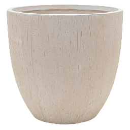 Raindrop Fibreclay Egg Planter | Indoor and Outdoor Plant Pot
