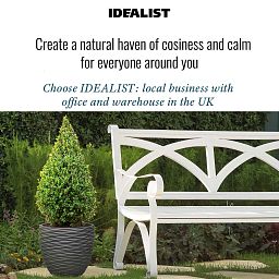 IDEALIST Lite Wave Style Outdoor Egg Planter