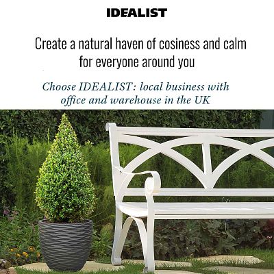 IDEALIST Lite Wave Style Outdoor Egg Planter