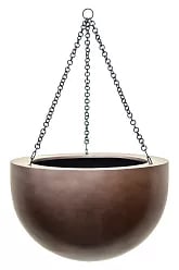 Gradient Hanging Bowl Planter | Polyresin Indoor Plant Pot