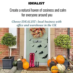 IDEALIST Lite Victorian Box Square Light Stone Outdoor Planter