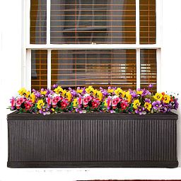 IDEALIST Lite Vertical Ribbed Vintage Style Window Box