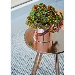 Fibrestone Platinum Puk Round Planter by Idealist Premium
