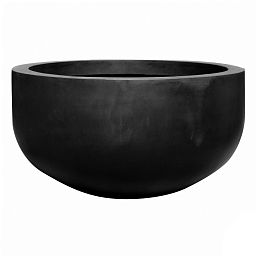 Round Fiberstone City Bowl Planter by Idealist Premium