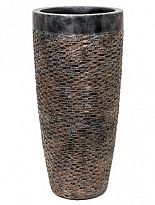 Luxe Lite Universe Layer Tall Bronze Large D33 H70 cm Indoor Planter, ...