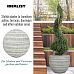 IDEALIST Lite Straw Plaited Style Ball Planter