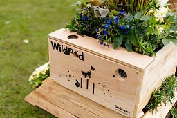 WildPod 2-in-1 Outdoor Planter and Wildlife House with Topsoil and Reservoir Clay by Bio Scapes