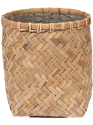 Bohemian Zayn XXXS Bamboo Round Planter