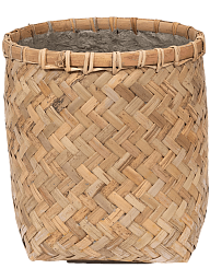 Bohemian Zayn XXXS Bamboo Round Planter