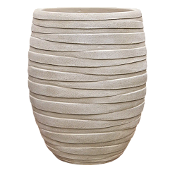 Tornado Fibreclay Tapered Planter | Indoor and Outdoor Plant Pot