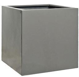 Square Fiberstone Planter by Idealist Premium BLOCK Glossy