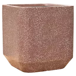 Terrazzo Fiberstone Square Planter | Indoor and Outdoor Plant Pot