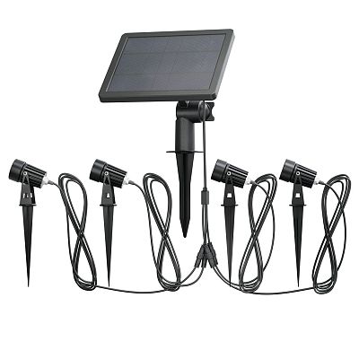 Atlas Premium Outdoor Spot Solar Garden Lights