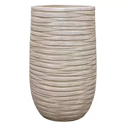 Tornado Fibreclay Tall Planter | Indoor and Outdoor Plant Pot