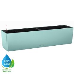 LECHUZA BALCONERA Color Trough Poly Resin Self-watering Planter