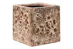 Lava Ceramic Square Planter | Indoor Plant Pot