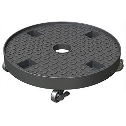Heavy Weight Recycled Plastic Plant Caddy on Wheels