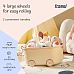 Toy Box for Toy Storage on Wheels with Lid by Froppi
