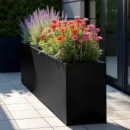 AXIS Trough Outdoor Fiberglass Planter