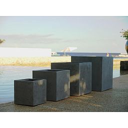 Square Polystone Planter by Fleur Ami