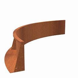 CorTen 3ml Retaining Wall Inside Curve