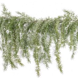 Snowy Pine Garland Artificial Branch Plant