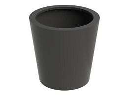 Cairo Outdoor Aluminum Round Planter
