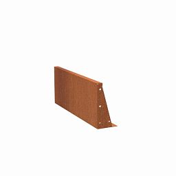 CorTen 3ml Retaining Wall Straight