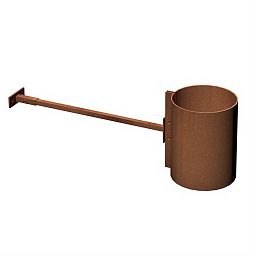 Set Wall Clip Corten Steel