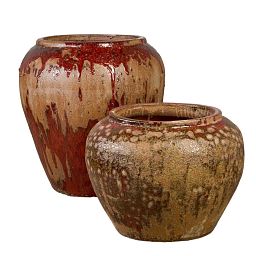 Ceramic Mystic Round Glossy Planter Pot In/Out