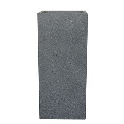 IDEALIST Lite Textured Concrete Effect Tall Square Outdoor Planter