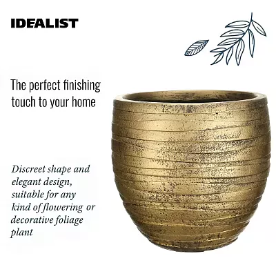 IDEALIST Lite Row Style Round Indoor Planter