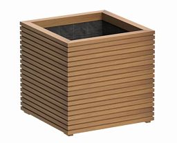 Sevilla Rhombus Outdoor Hardwood Square Planter