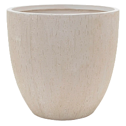 Raindrop Fibreclay Egg Planter | Indoor and Outdoor Plant Pot