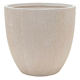 Raindrop Fibreclay Egg Planter | Indoor and Outdoor Plant Pot