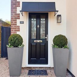 IDEALIST Lite Tall Tapered Contemporary Light Concrete Planter