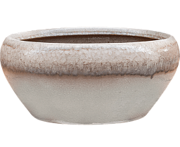 Amora Bowl Glazed Clay Planter