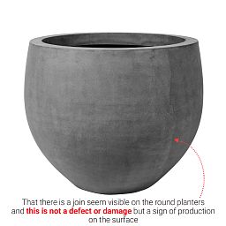 Fibrestone Jumbo Orb Round Planter by Idealist Premium