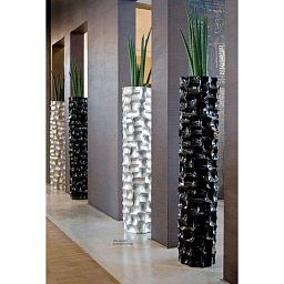 MOSAIC Planting Column Tall Polystone Planter