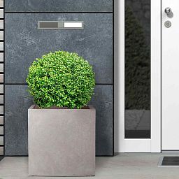 IDEALIST Lite Square Box Contemporary Light Concrete Planter