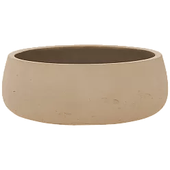 Rough Fibreclay Bowl Planter | Indoor and Outdoor Plant Pot