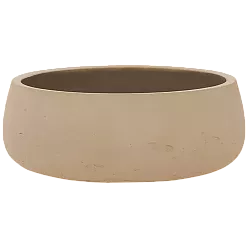 Rough Fibreclay Bowl Planter | Indoor and Outdoor Plant Pot