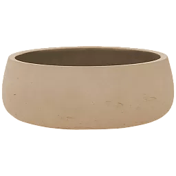 Rough Fibreclay Bowl Planter | Indoor and Outdoor Plant Pot