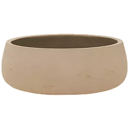 Rough Fibreclay Bowl Planter | Indoor and Outdoor Plant Pot