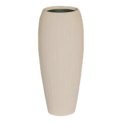 Polystone Tall Planter + Liner | Indoor and Outdoor Plant Pot Vase