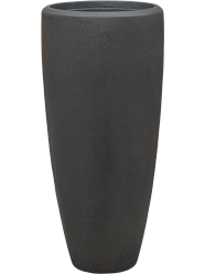 Polystone Tall Planter + Liner | Round Vase Indoor Plant Pot