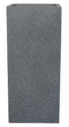 IDEALIST Lite Textured Concrete Effect Tall Square Outdoor Planter