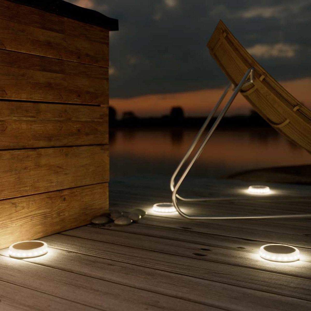 Dartmouth Premium Decking Light Solar Outdoor