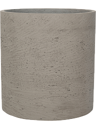 Rough Fibreclay Cylinder Round Planter | Indoor and Outdoor Plant Pot